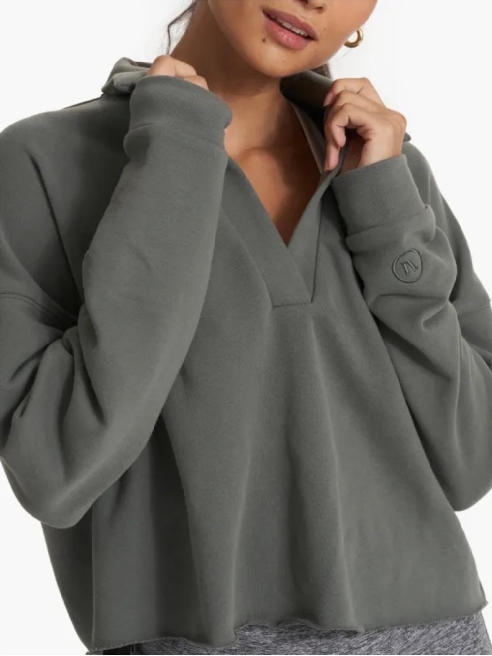 No offers price is as marked vuori  small green sweater